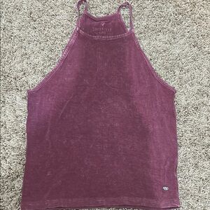 American Eagle Outfitters Purple Sleeveless Tank Top